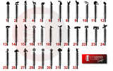 24" Steel Snow Gauge