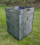 Intrepid Dynamics And Design Collapsible Steel Burn Barrel