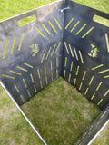 Intrepid Dynamics And Design Collapsible Steel Burn Barrel