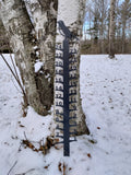 24" Steel Snow Gauge