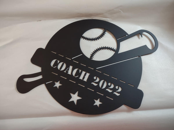 Custom Sign - Baseball Coach - Little League
